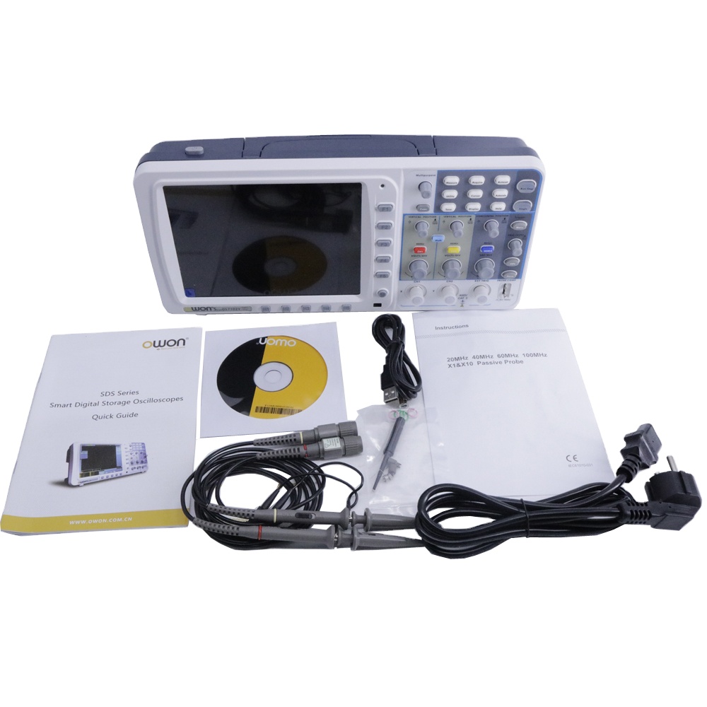 OWON SDS7102V Digital Storage  - огляд і ціна Digital Storage Oscilloscope 100Mhz