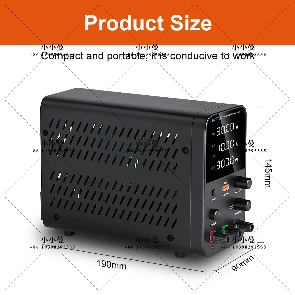 Wanptek Programmable DC Power  - огляд і ціна Programmable Dc Power Supply 30V 10A