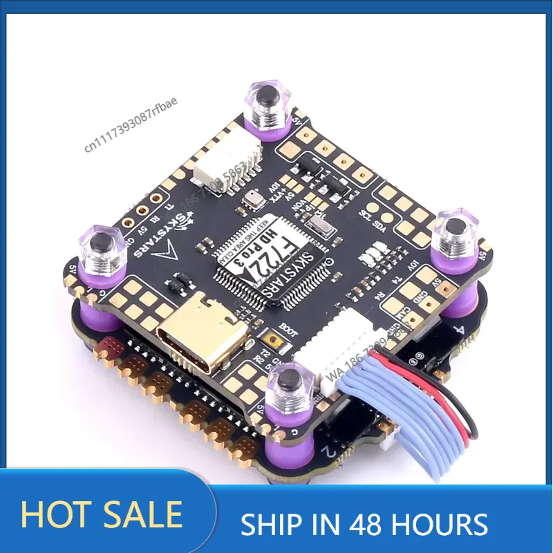 Skystars F7 F722HD PRO3 Flight - огляд і ціна Fpv Flight Controller F7 Stack 60A