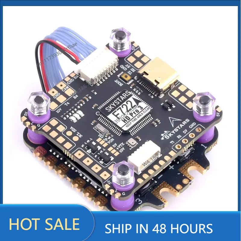 Skystars F7 F722HD PRO3 Flight - огляд і ціна Fpv Flight Controller F7 Stack 60A