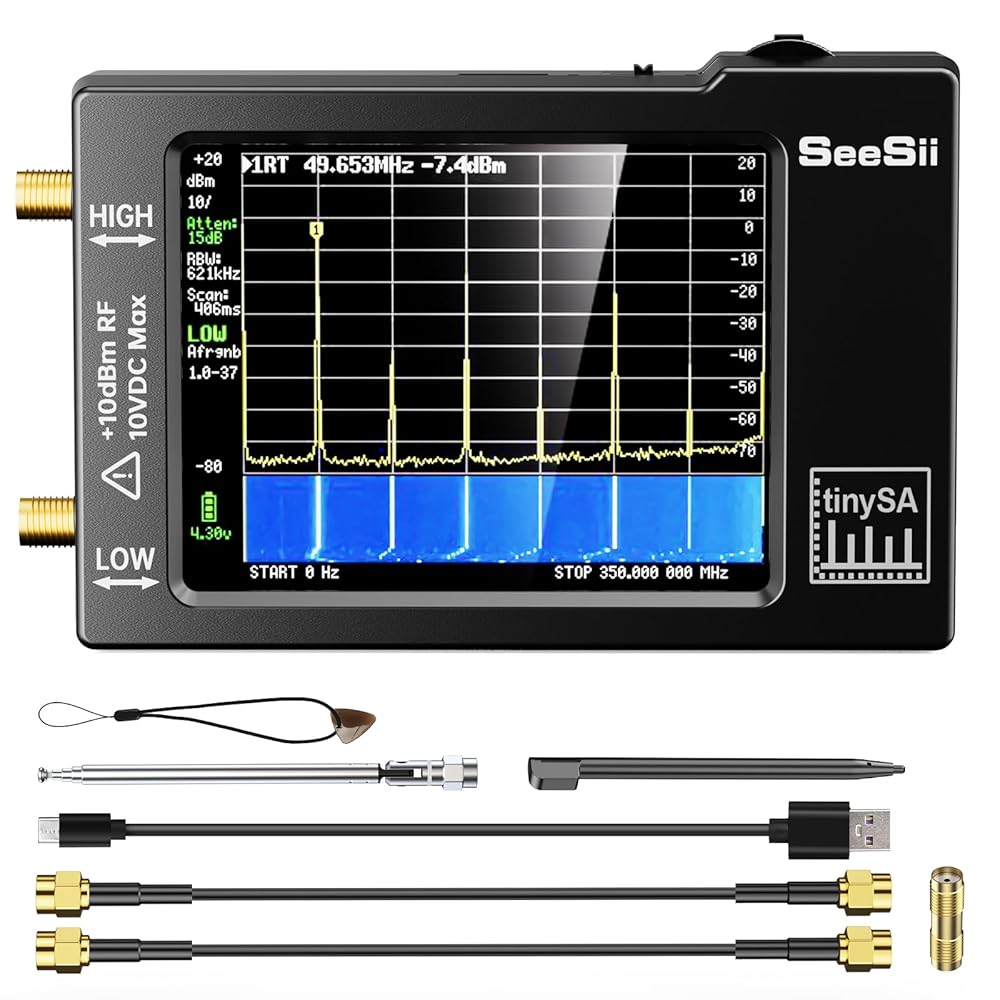 Upgraded Tiny Spectrum Analyze - огляд і ціна Signal Generator Spectrum Analyzer